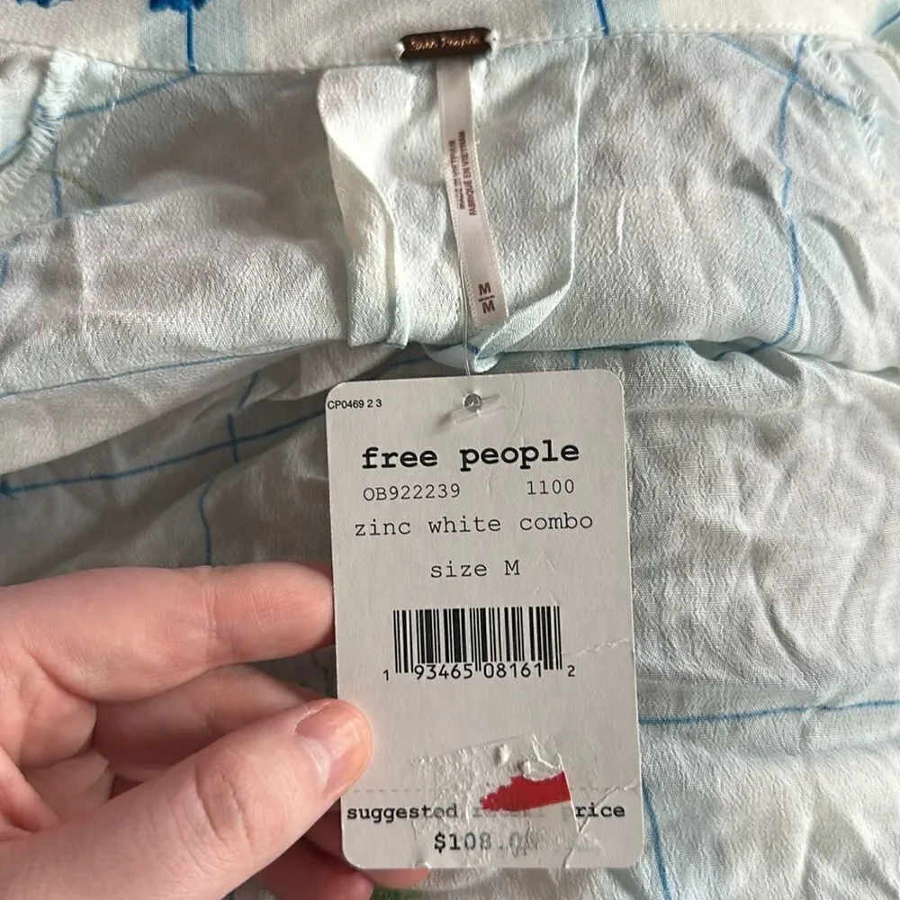 NWT Free People Women’s Button Up